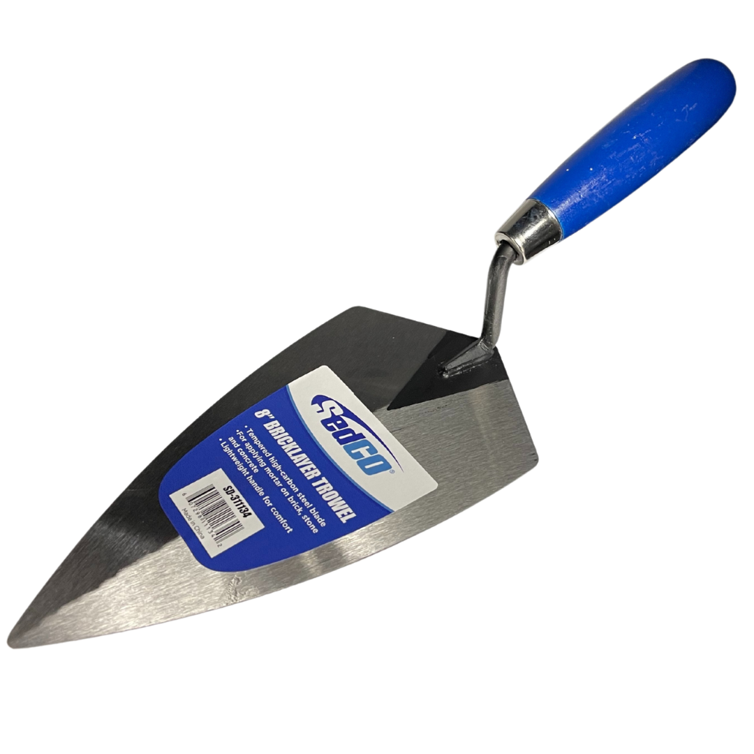 8″ TEMPERED CARBON STEEL BRICK TROWEL - Sedco Corp.