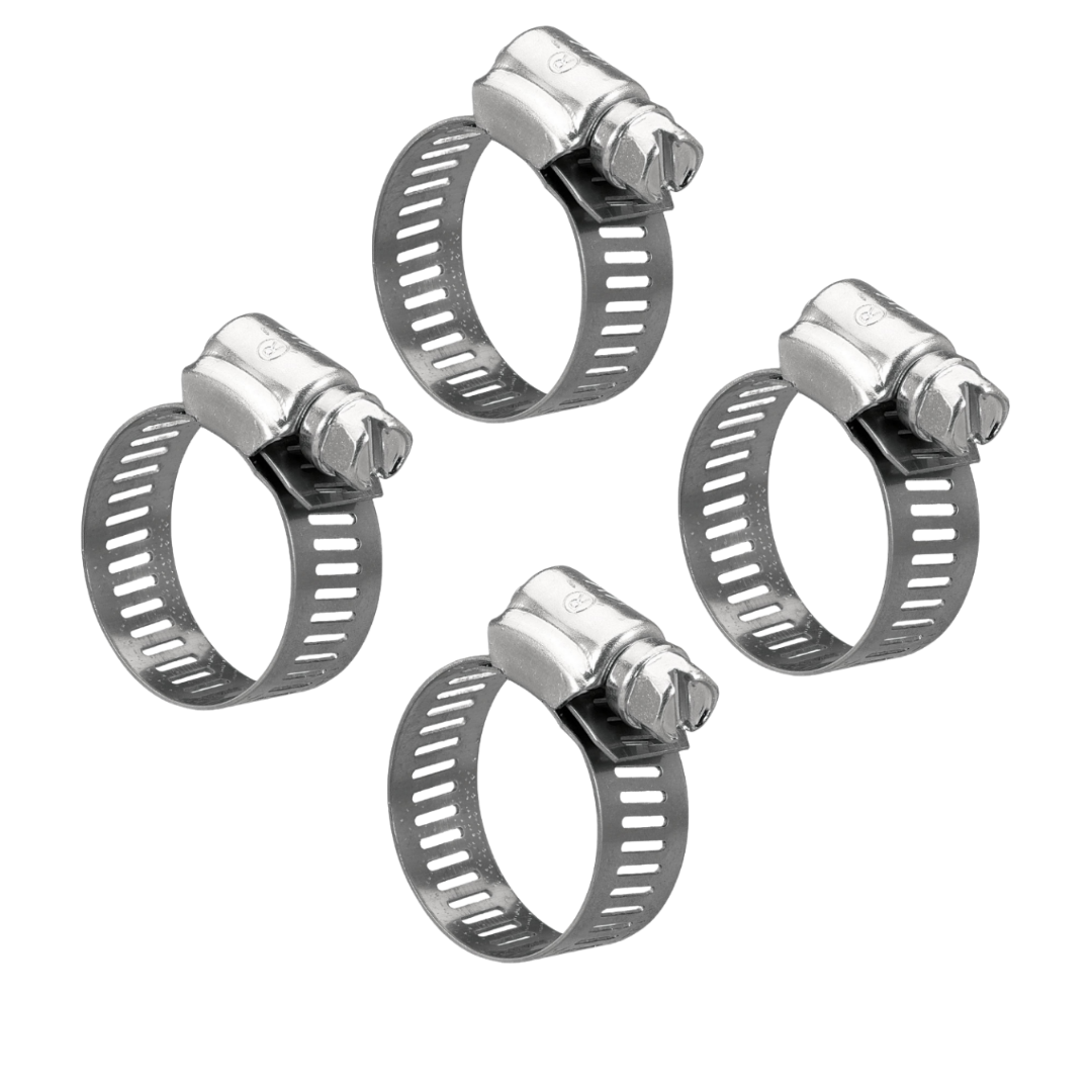 1″ STAINLESS STEEL HOSE CLAMPS (4PCS) Sedco Corp.