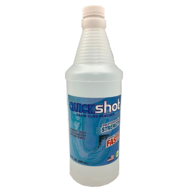 QUICKSHOT® 32oz DRAIN CLOG REMOVER Sedco Corp.