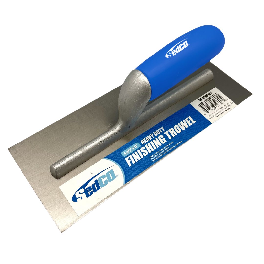 41/2″ x 11″ HEAVY DUTY FINISHING TROWEL Sedco Corp.