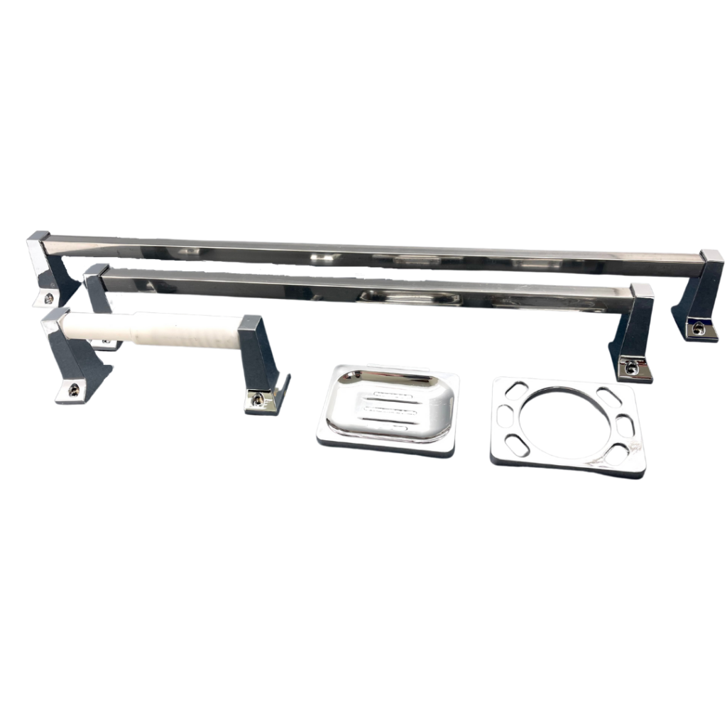 METAL BATHROOM ACCESSORIES SET Sedco Corp.