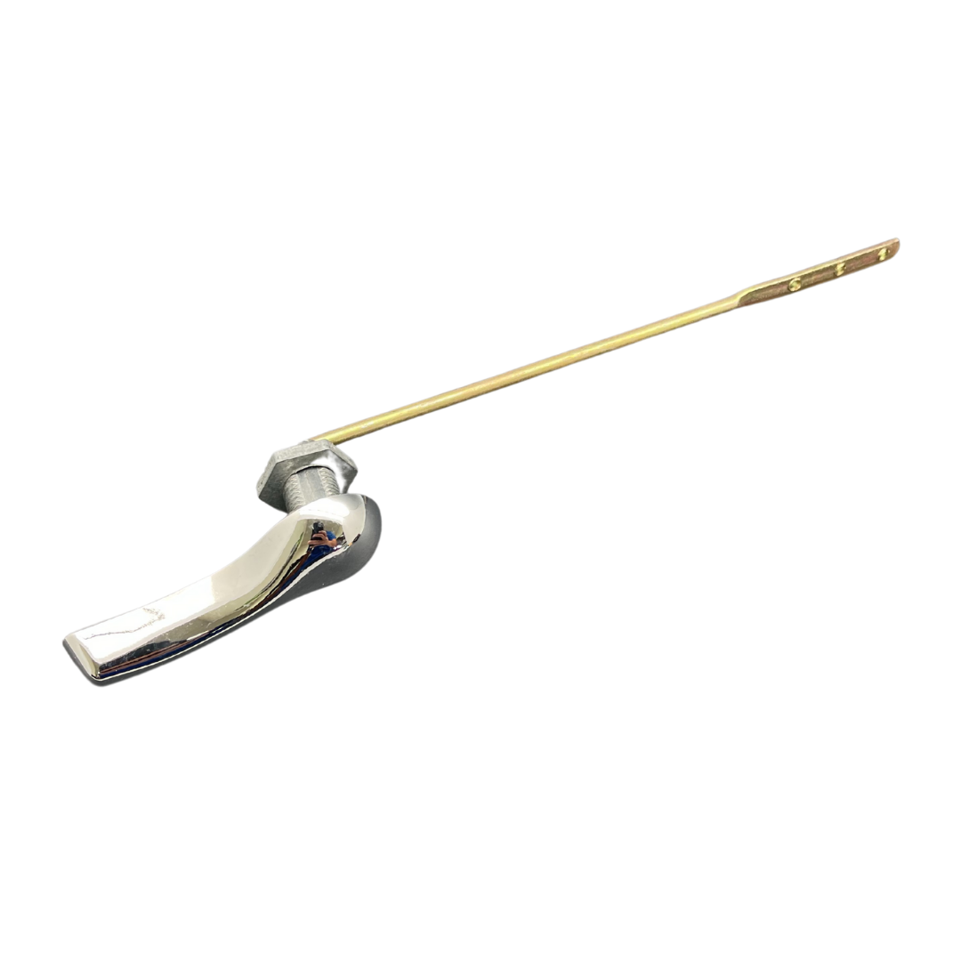 CHROMEPLATED UNIVERSAL TOILET TANK LEVER WITH HEAVY DUTY METAL NUT