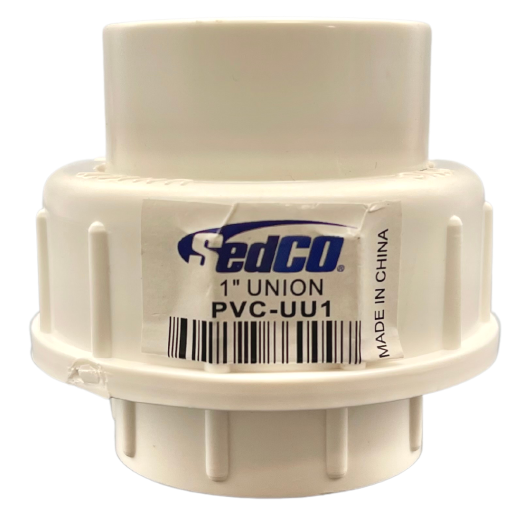 1″ PVC SLIP JOINT X SLIP JOINT UNION Sedco Corp.