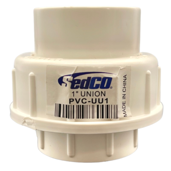 1″ PVC SLIP JOINT X SLIP JOINT UNION Sedco Corp.
