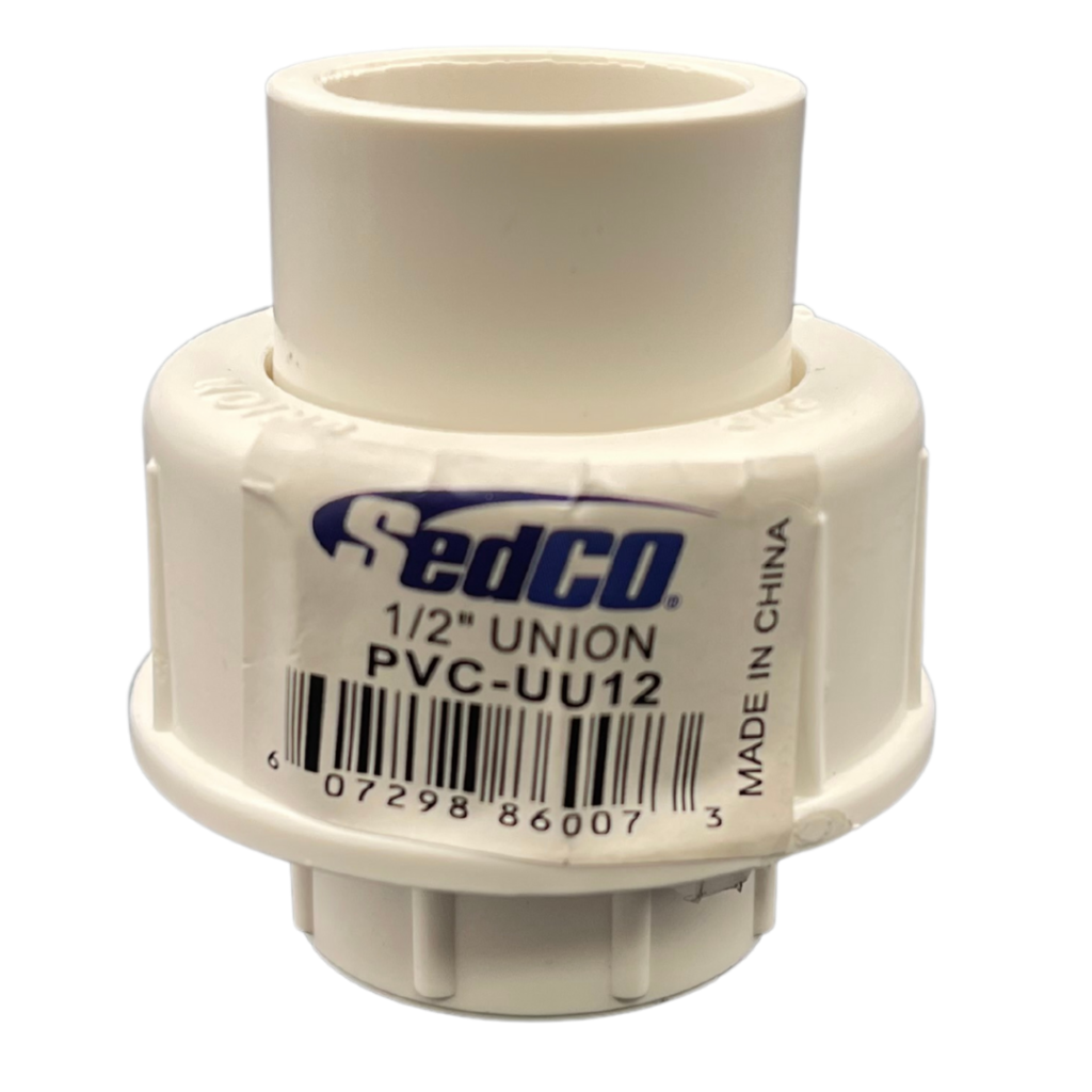 1/2″ PVC SLIP JOINT X SLIP JOINT UNION Sedco Corp.