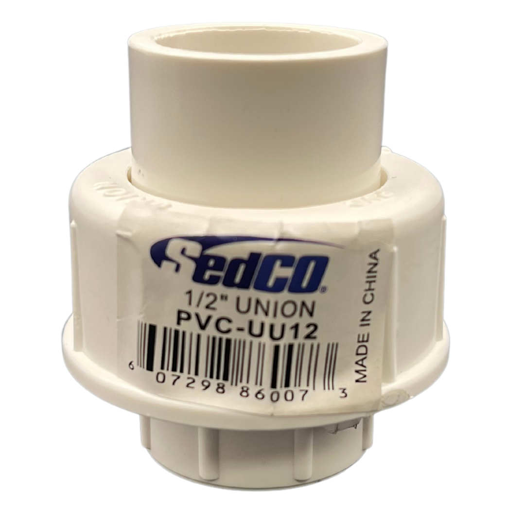 1/2″ PVC SLIP JOINT X SLIP JOINT UNION Sedco Corp.