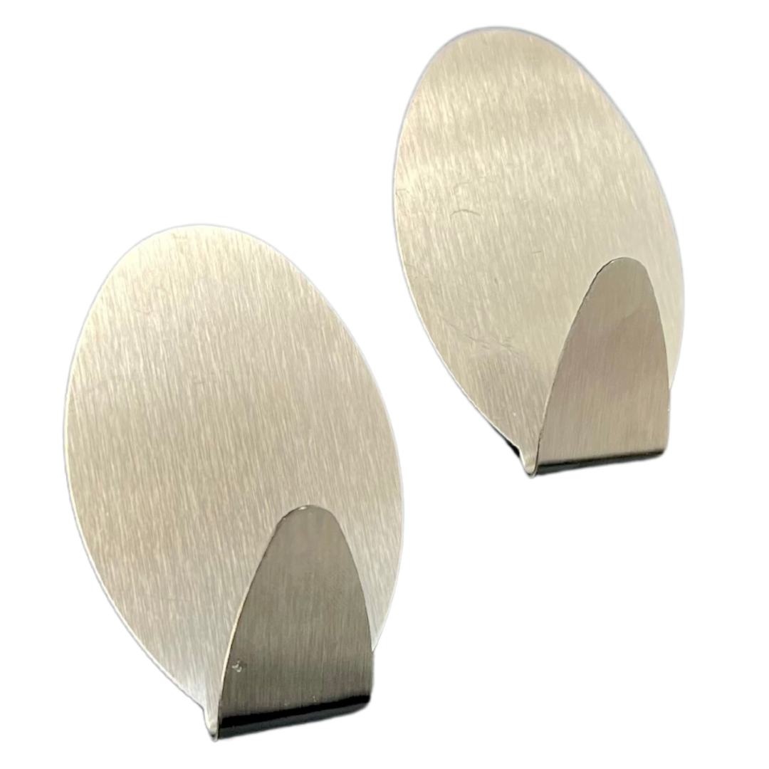 STAINLESS STEEL ADHESIVE HOOKS (2PACK) Sedco Corp.