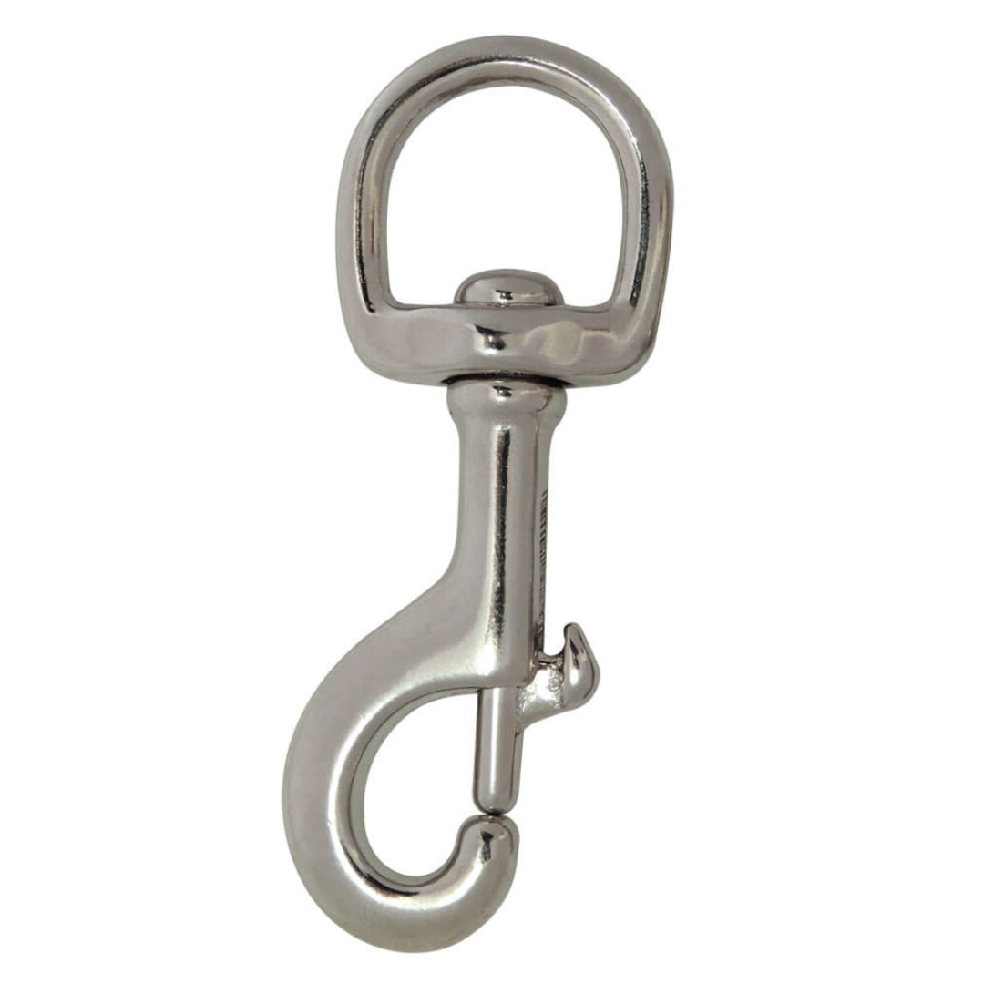 1″ Silver Plated Snap Hook - Sedco Corp.