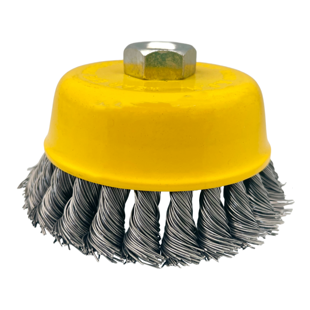 4″ KNOTTED CUP BRUSH Sedco Corp.