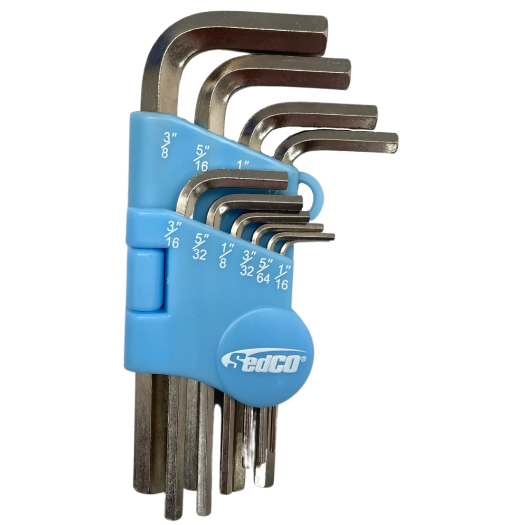 10PIECE SAE HEX KEY SET Sedco Corp.