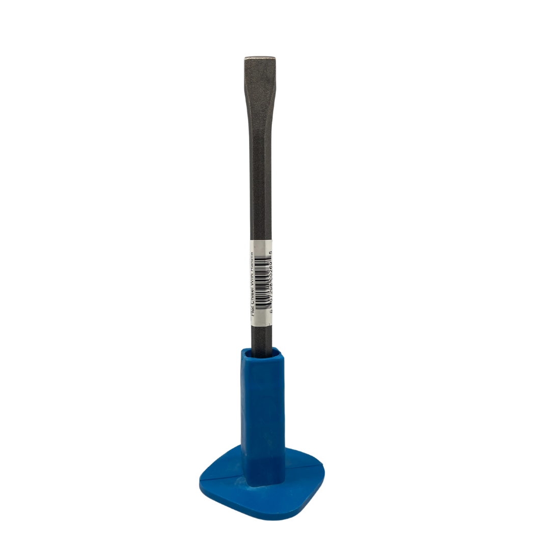 1/2″ x 12″ FLAT CHISEL W/HANDGUARD - Sedco Corp.