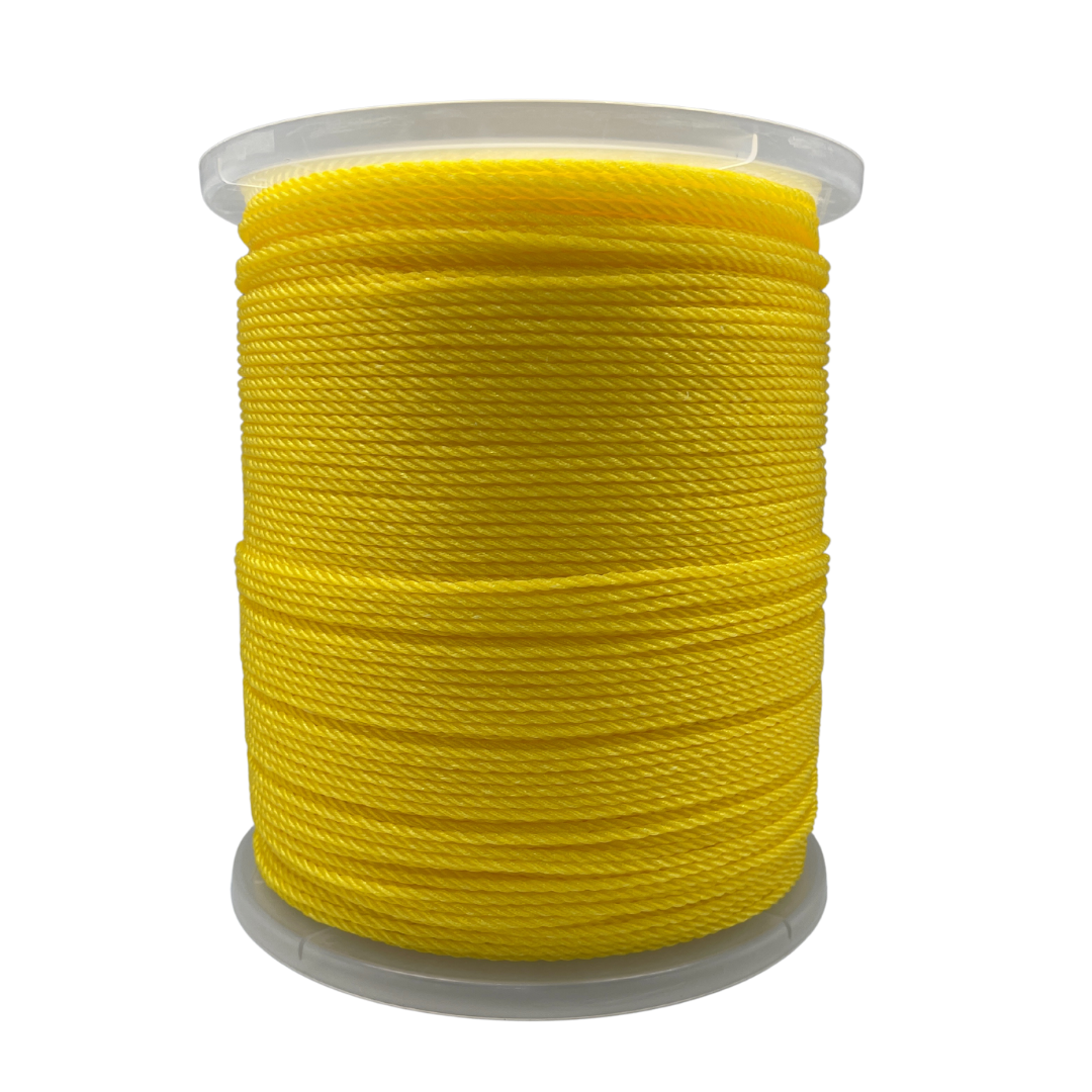 1/8″ x 1,640′ YELLOW NYLON ROPE Sedco Corp.