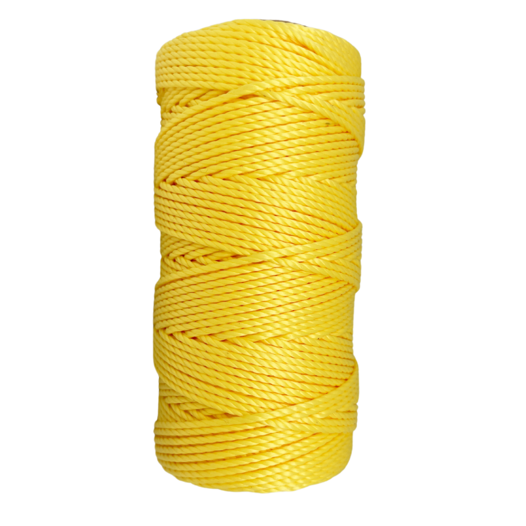 18 x 225′ YELLOW NYLON TWINE Sedco Corp.